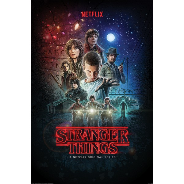 Pyramid - Poster Stranger Things Netflix 1
